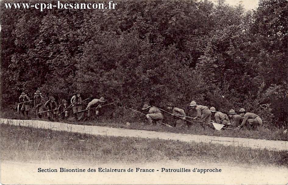 Section Bisontine des Eclaireurs de France - Patrouilles d'approche